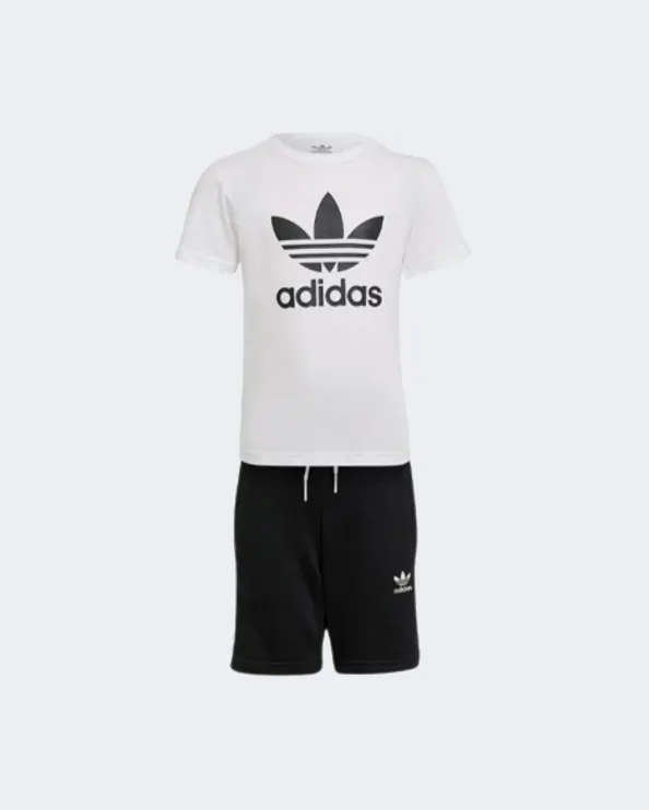 Adidas Adicolor Kids-Unisex Original Suit White/Black Hk2968