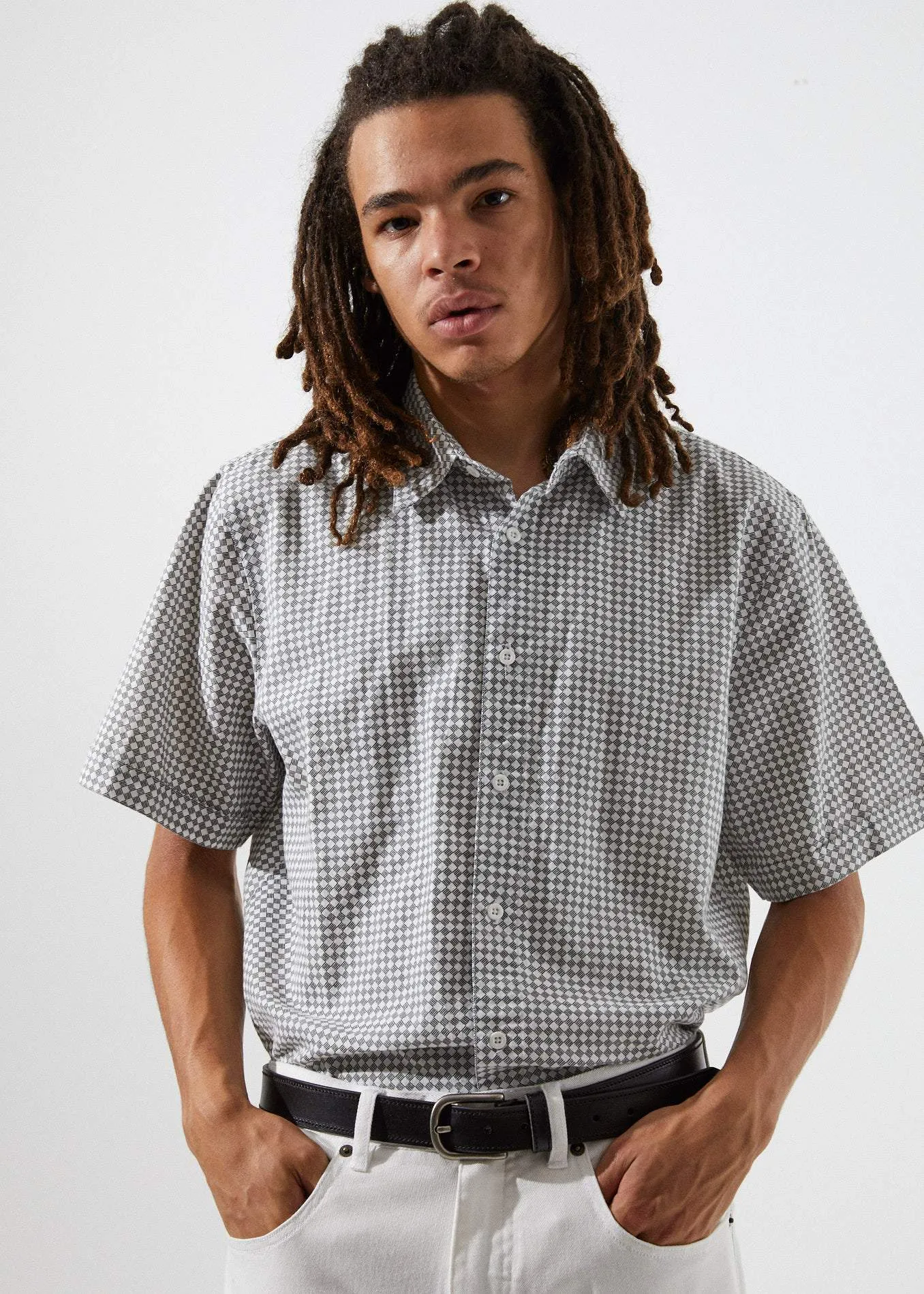 Afends Mens Easy Living - Hemp Short Sleeve Shirt