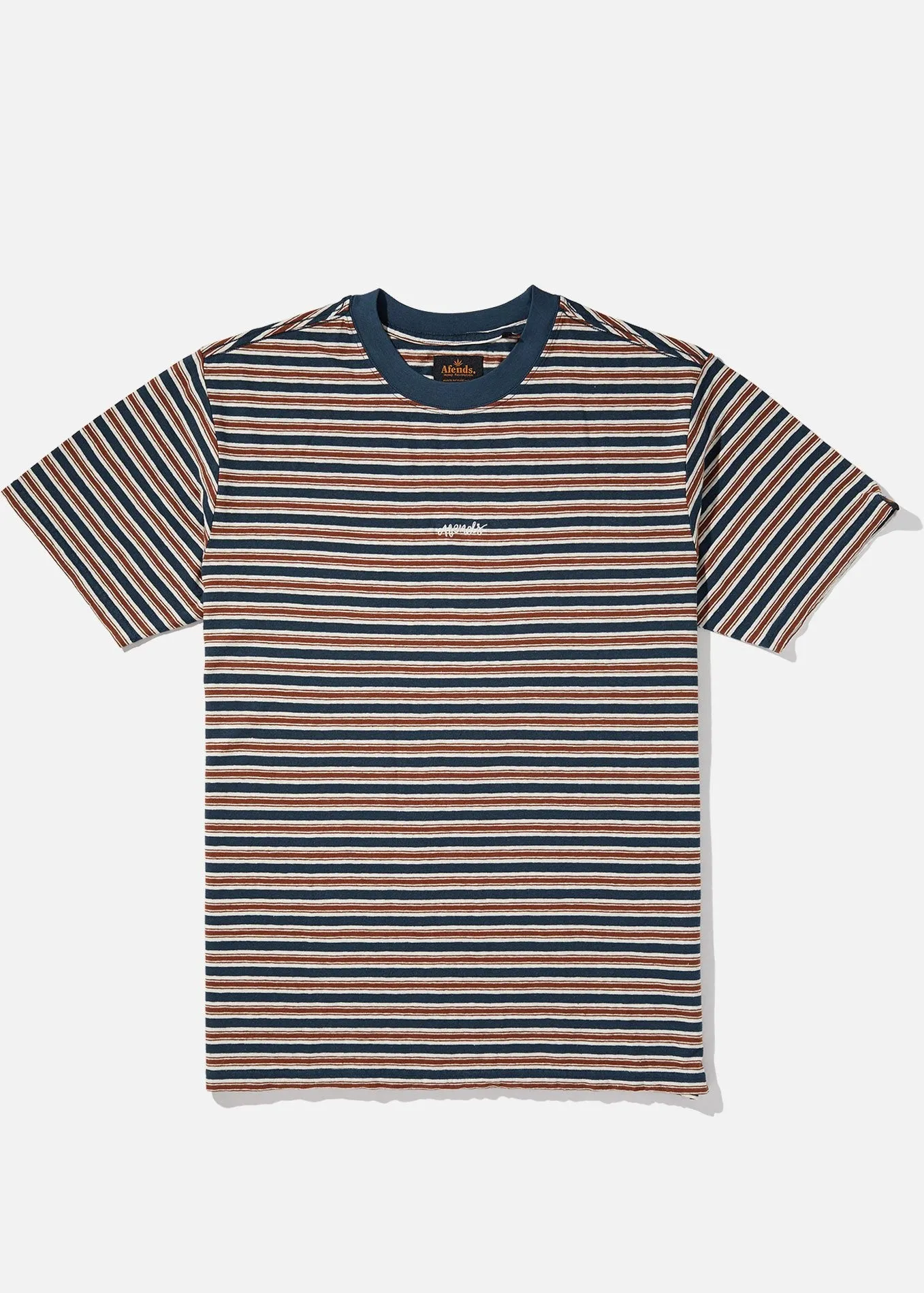 Afends Mens Vacancy - Hemp Retro Fit Tee