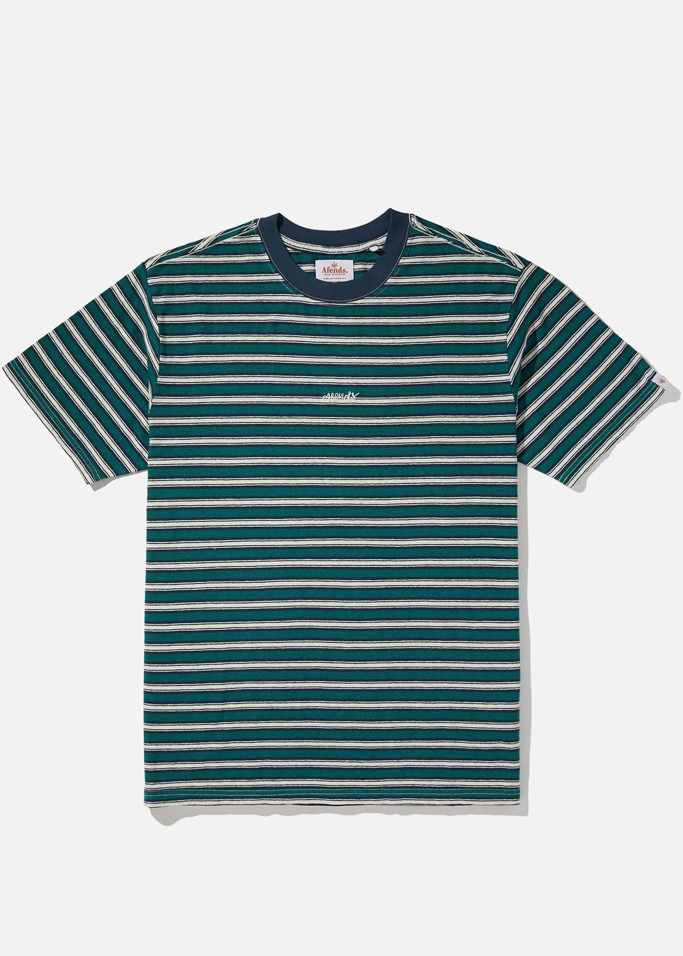 Afends Mens Vacancy - Hemp Retro Fit Tee