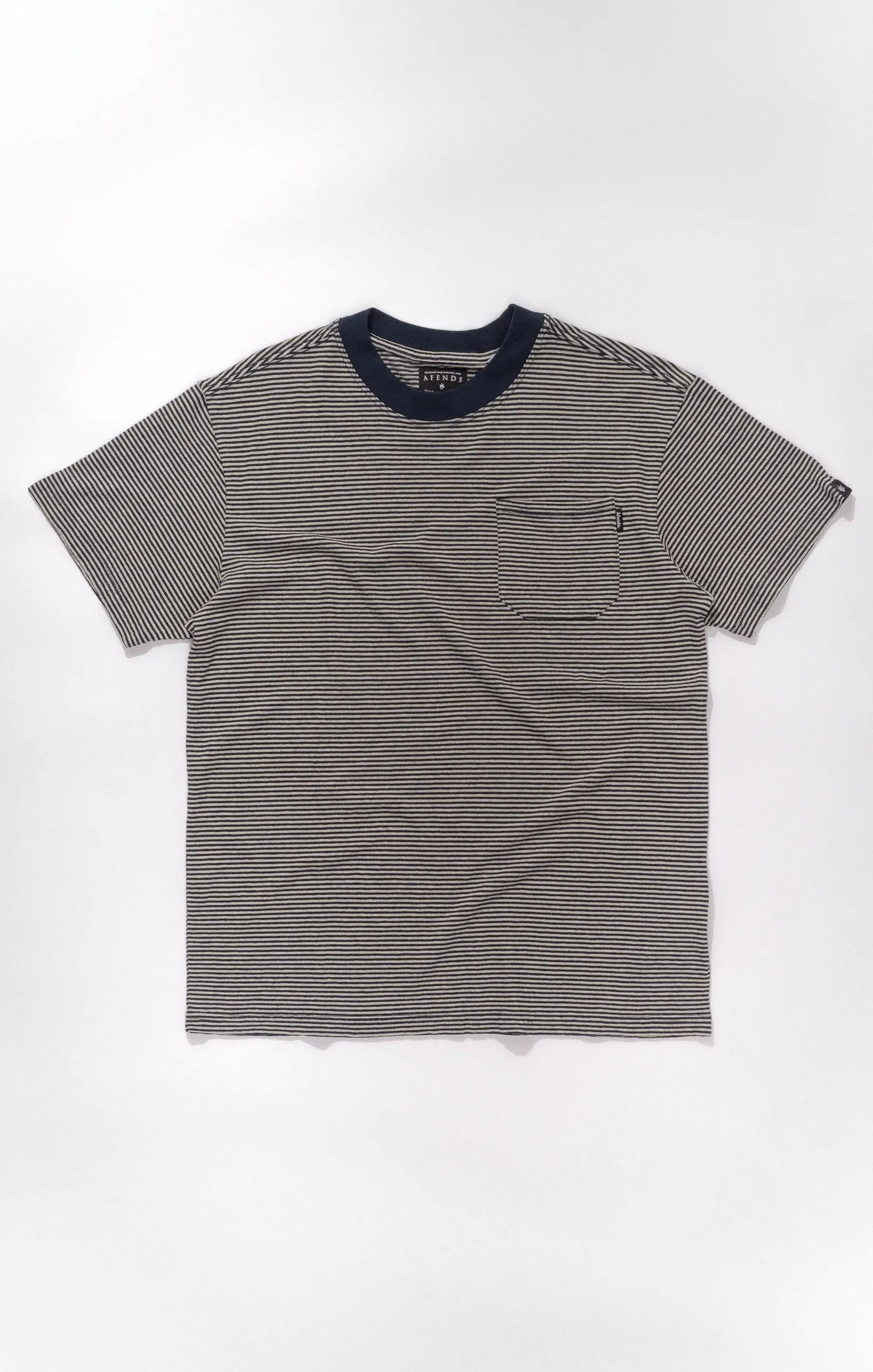 Afends Mens Viva - Hemp Standard Fit Pocket Tee