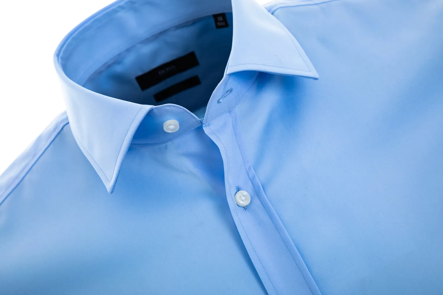 BOSS Jats Short Sleeve Shirt in Sky Blue