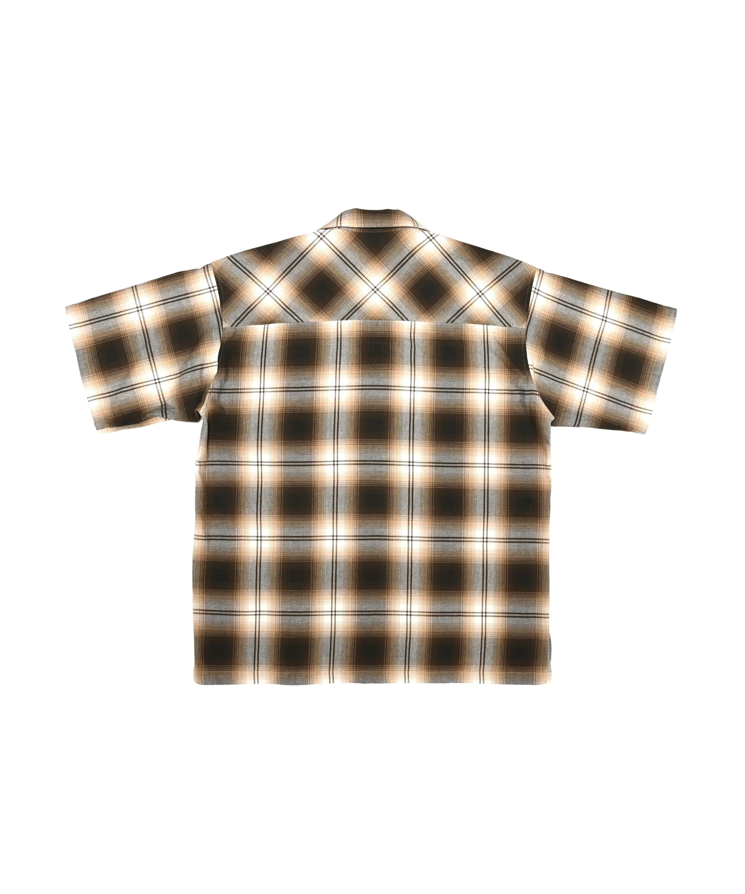 Box short-sleeve shirt "BROWN"