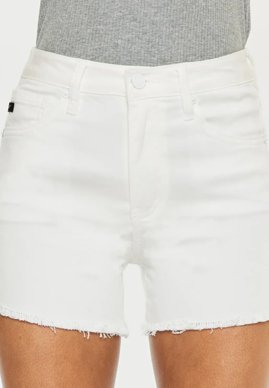 Briella High Rise Denim Shorts