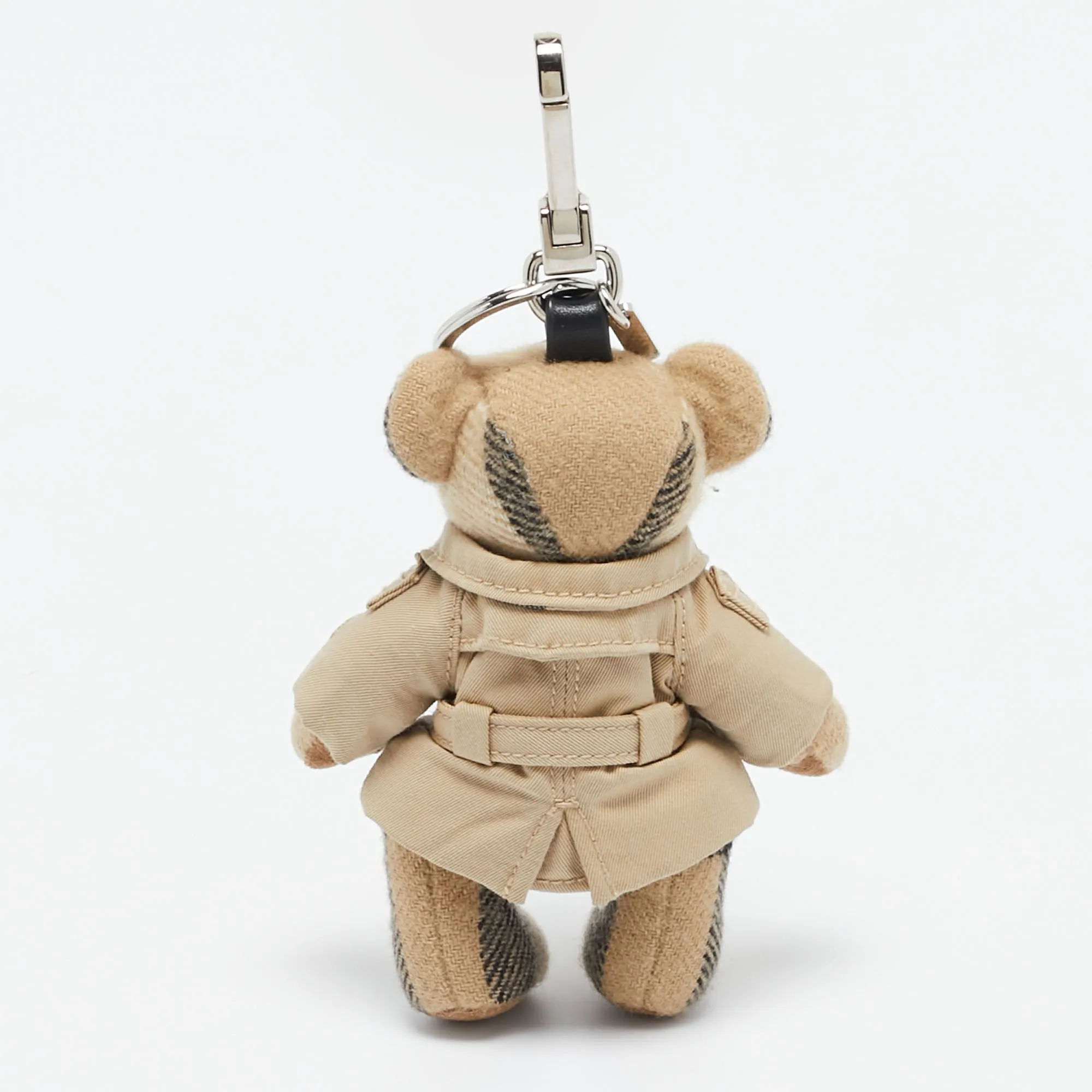 BURBERRY Beige Thomas Bear Bag Charm