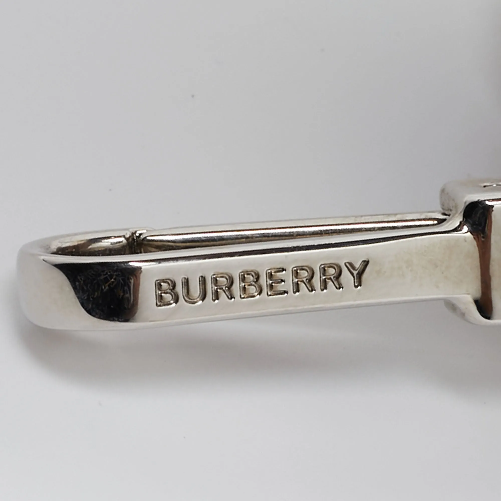 BURBERRY Beige Thomas Bear Bag Charm