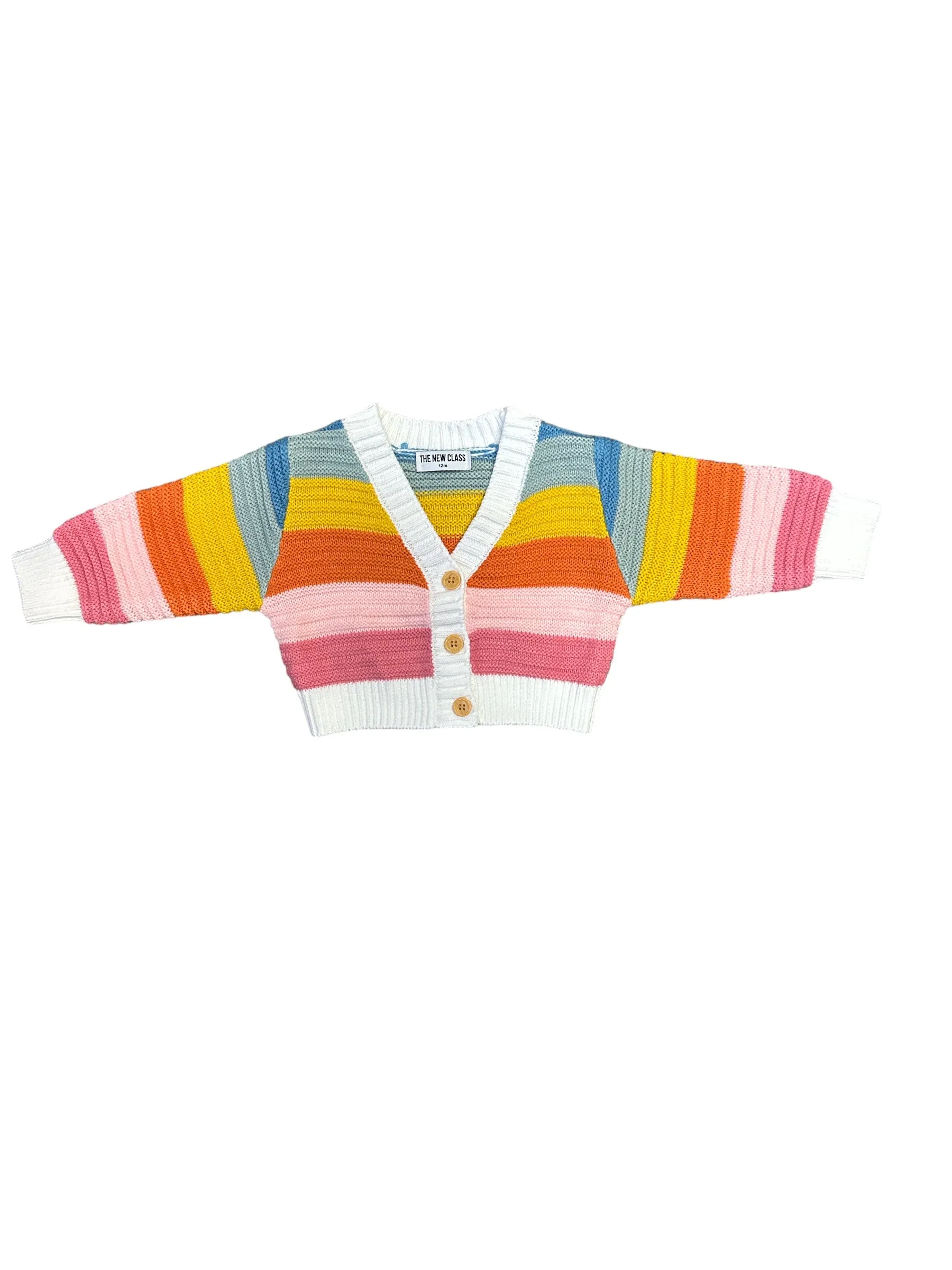 Calla Stripe Color Cardigan