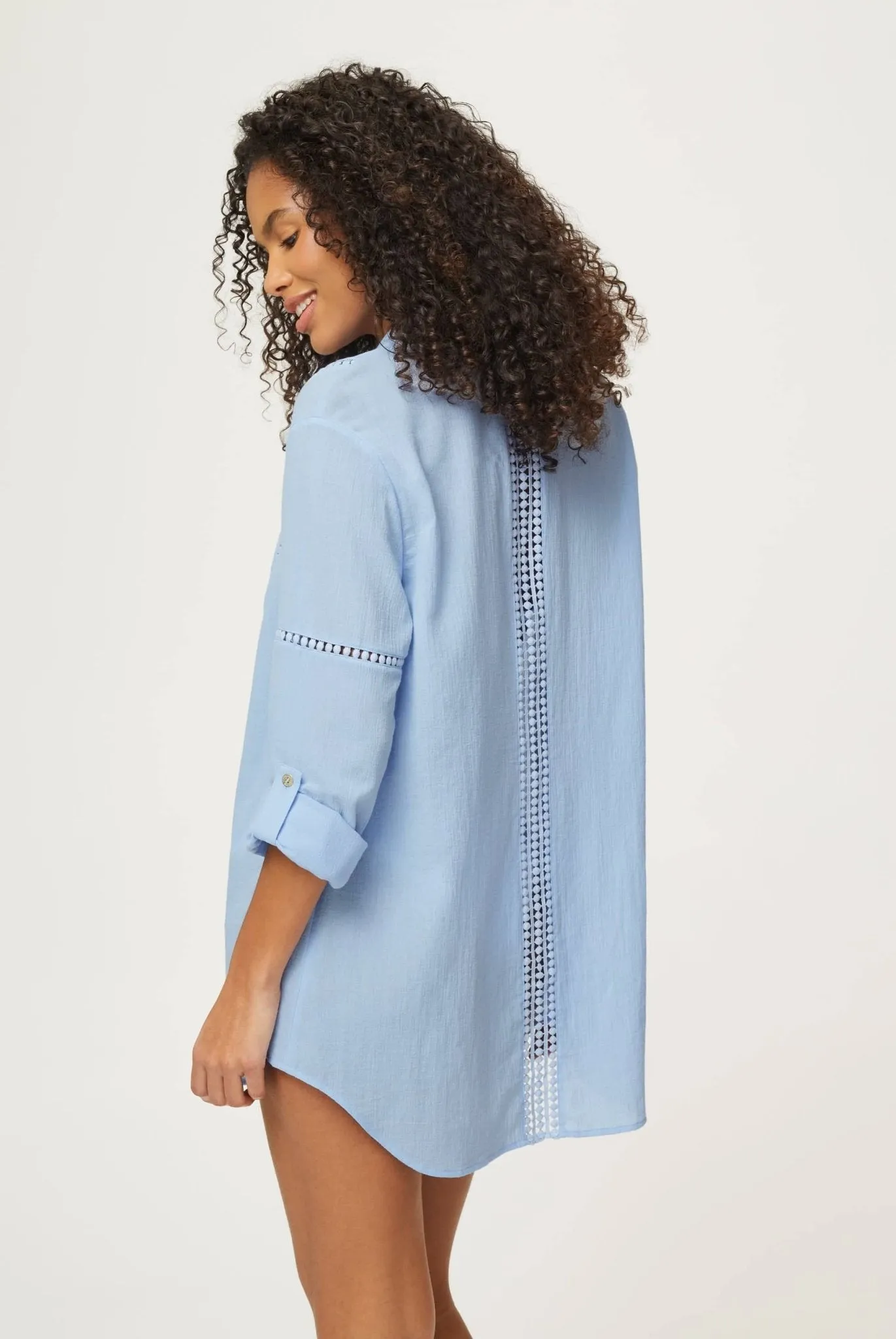 Cap Mala Lace Beach Shirt