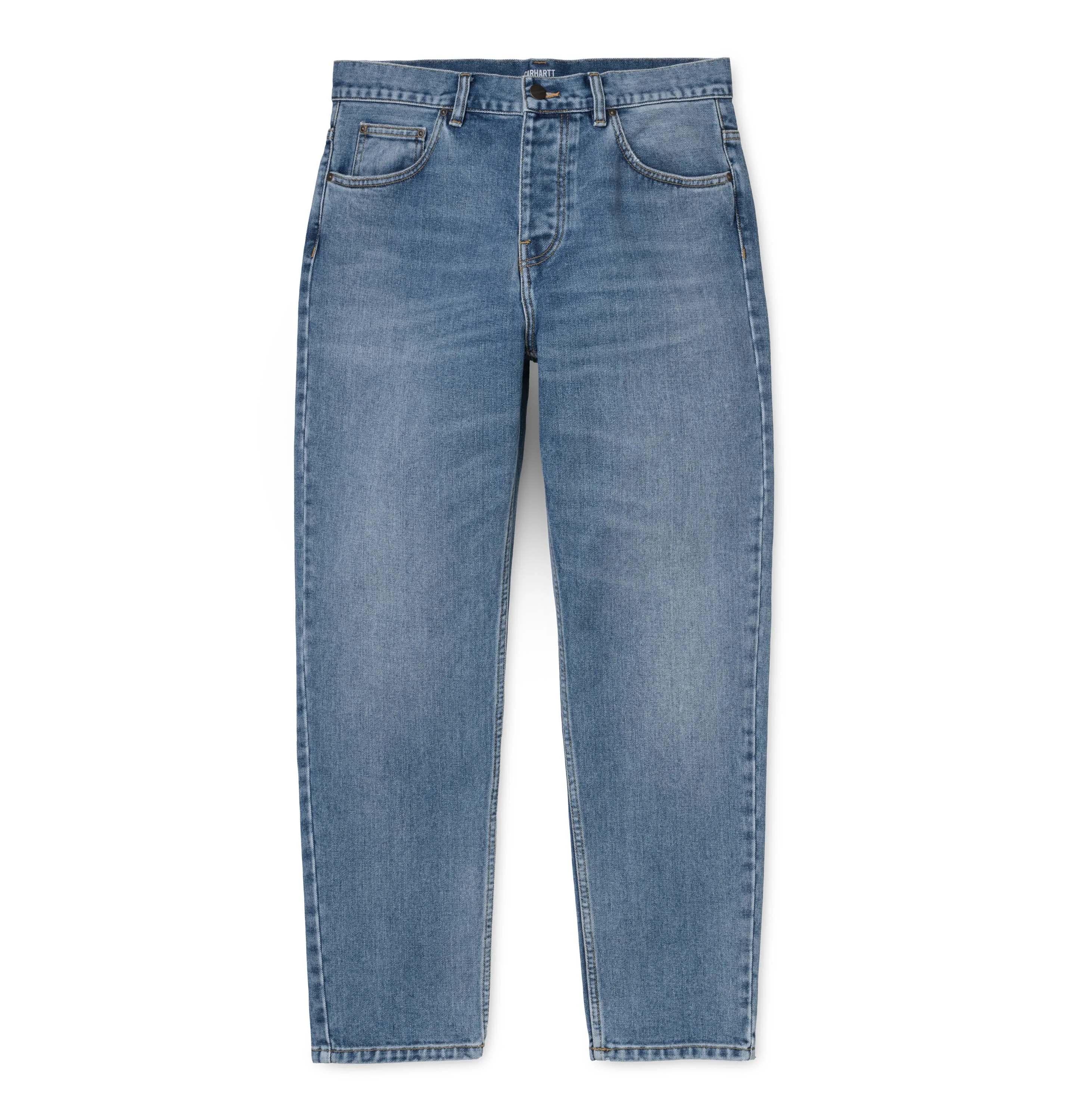 Carhartt WIP Newel Pant – Blue – Worn Bleached