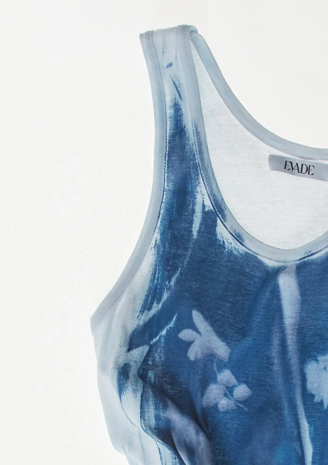 CYANOTYPE TANK TOP