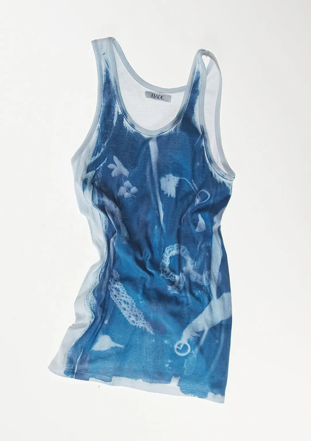 CYANOTYPE TANK TOP