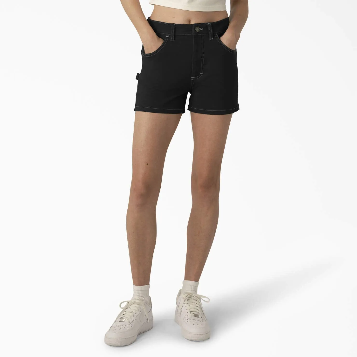 Dickies Womens Denim Short - Black