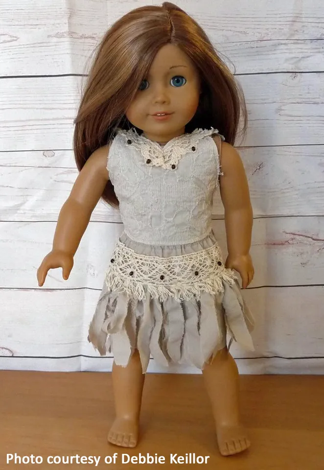 Ethereal Fairy Costume 18 Inch Doll Sewing Pattern