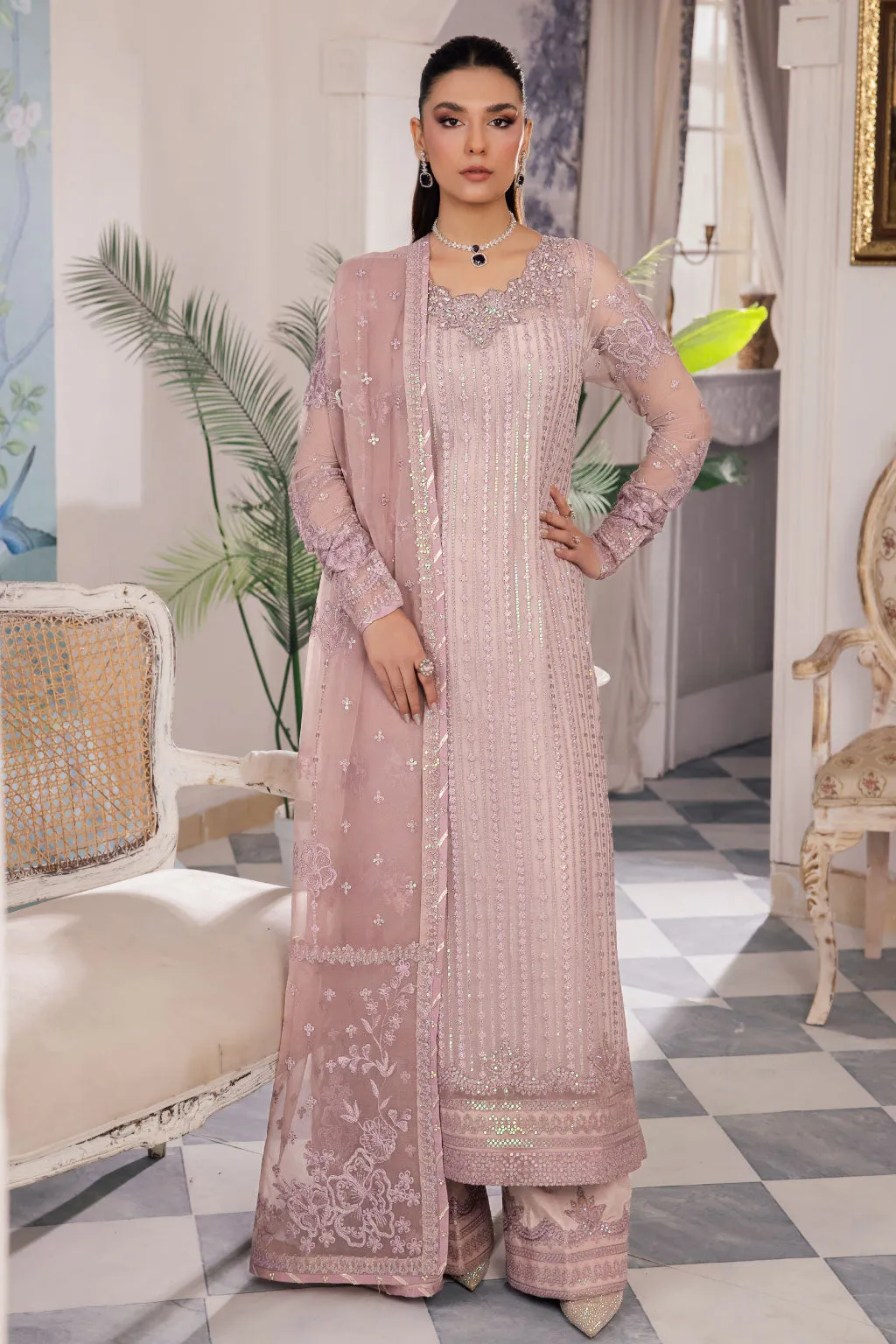 Iznik Chinon Festive Chiffon Formals – CC-39 Bareen