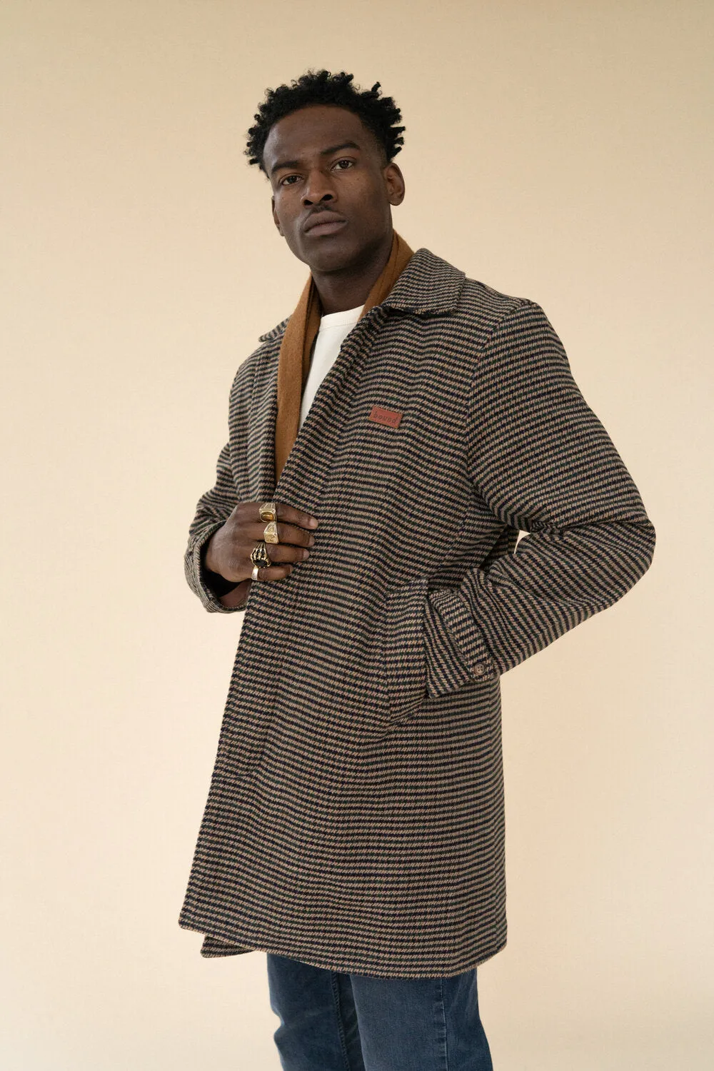 JASPER WOOL TRENCH COAT