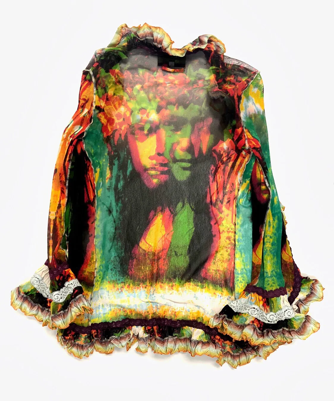 Jean Paul Gaultier Maille Rasta Cardigan