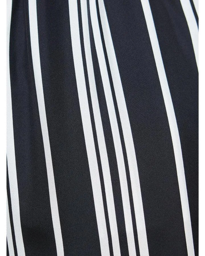 L'Agence Lillian Wide Leg Stripe Pant