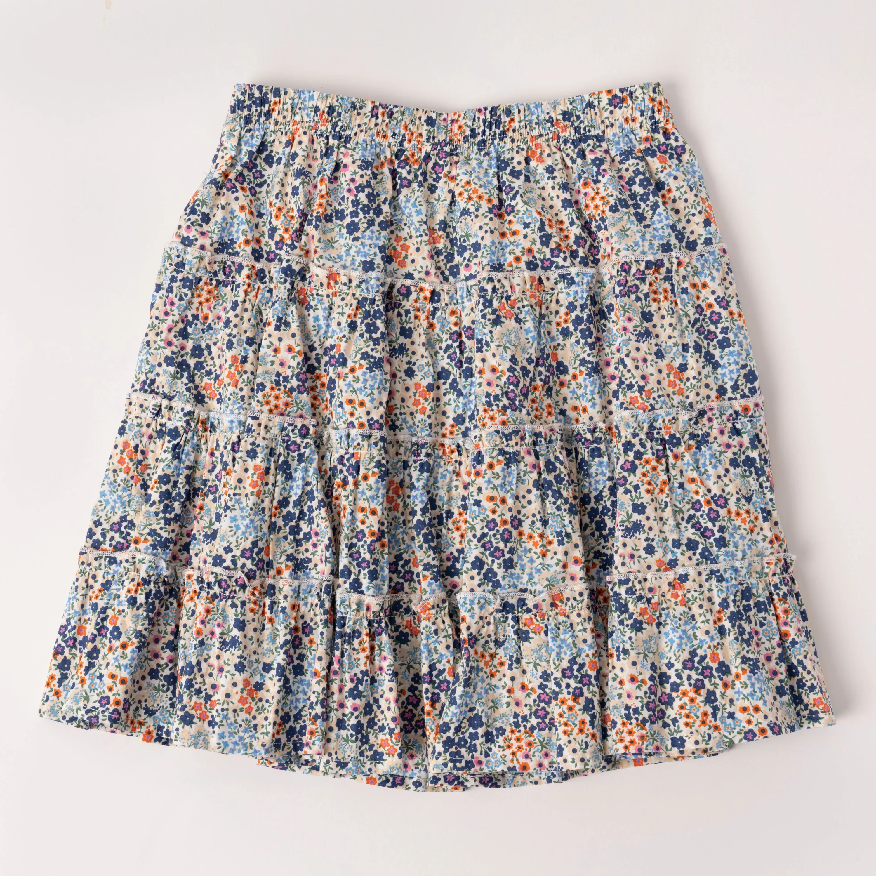 Meadow Floral Tiered Skirt