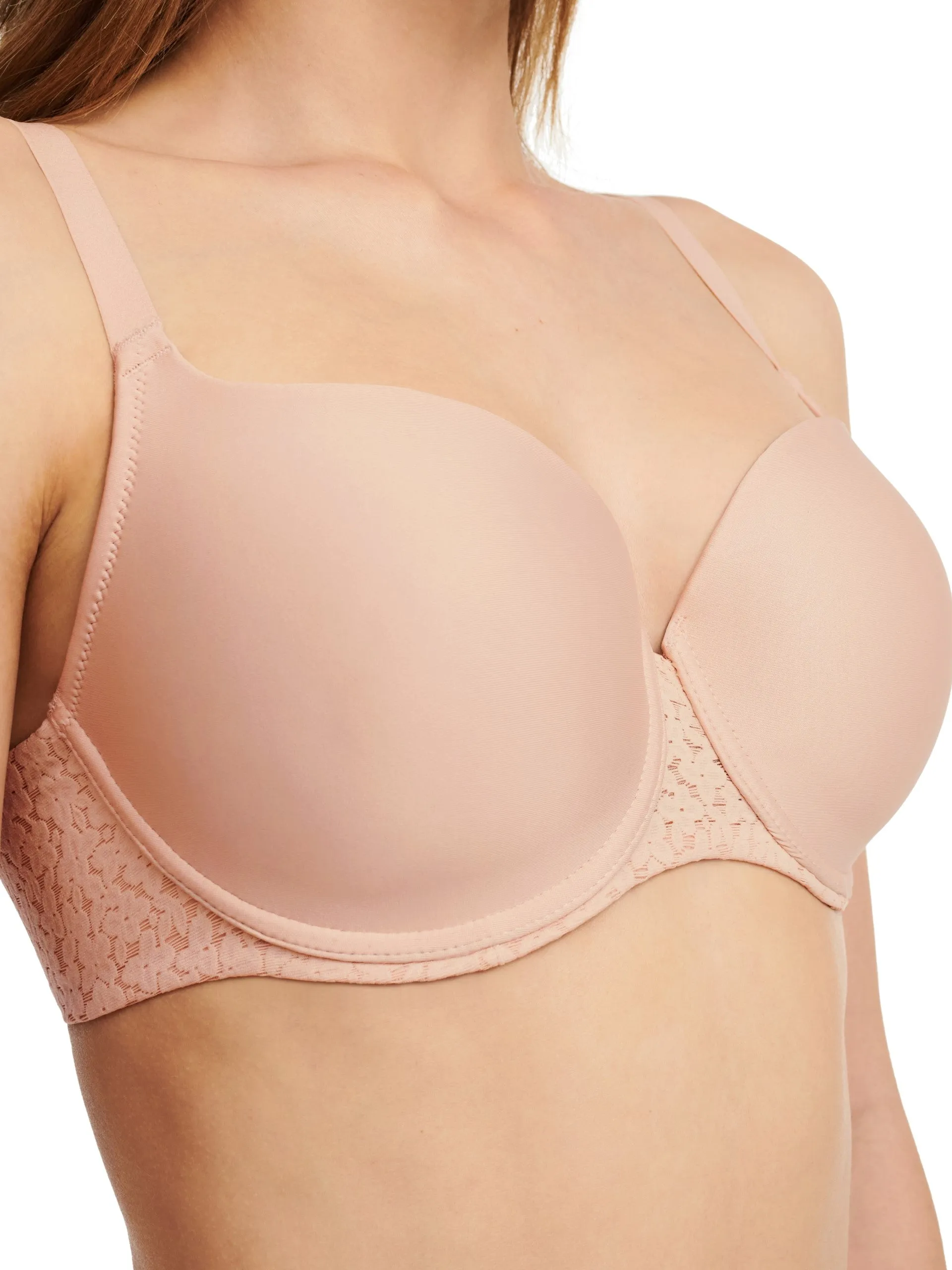 Norah Comfort Smooth Sweetheart T-Shirt Bra In Nude Blush - Chantelle