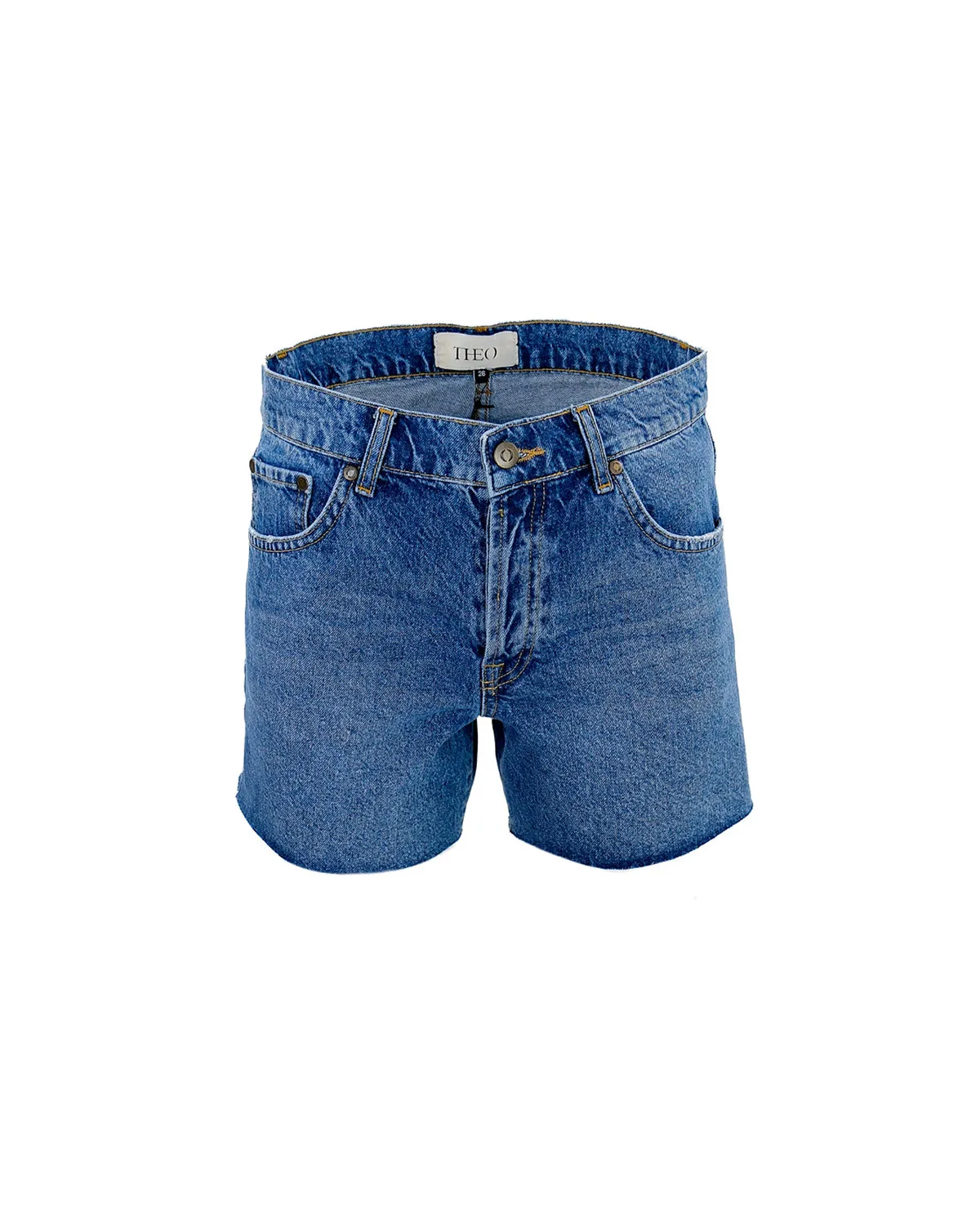 Nyx High-Waist Denim Shorts