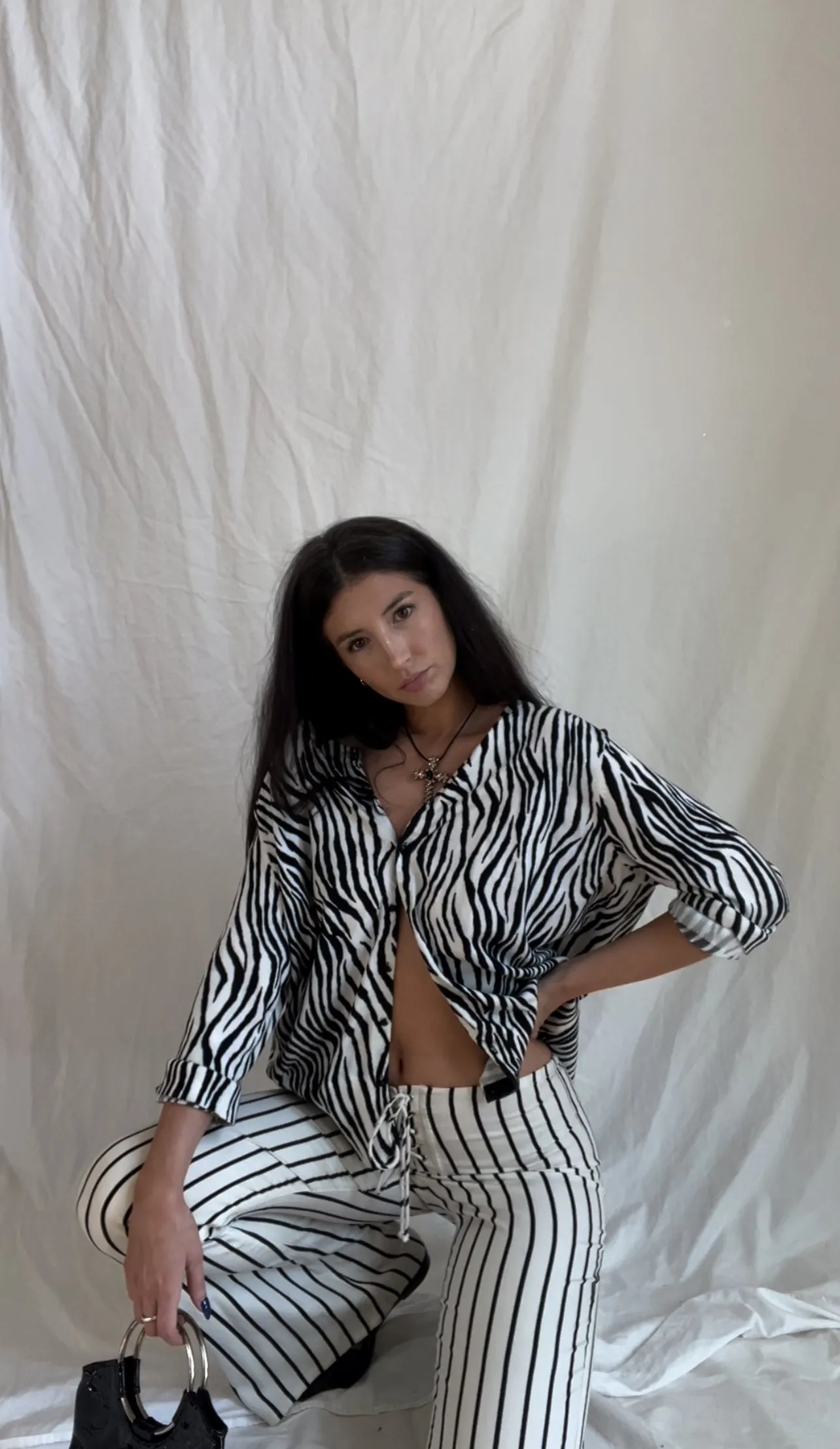 Painted Zebra Knit Cardi