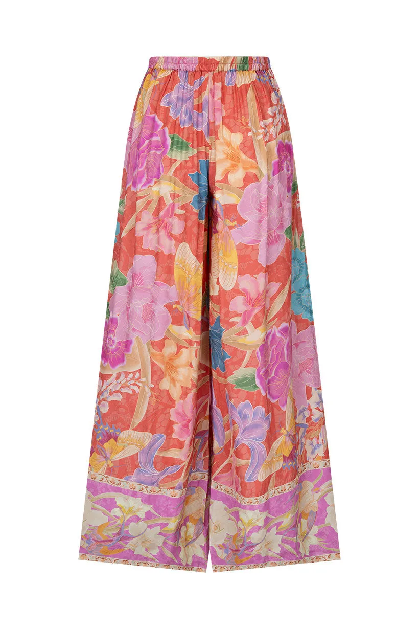 Painter's Garden Wide Leg Pant