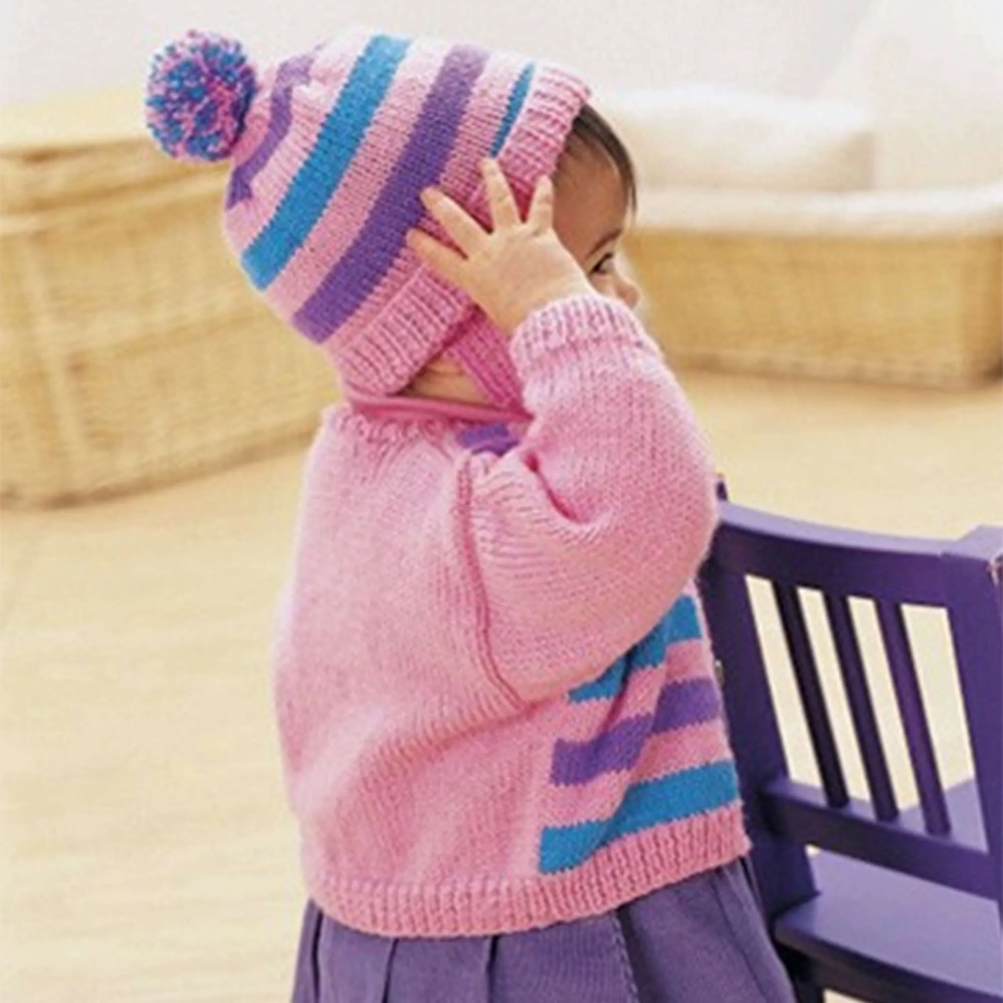 Patons Knit Funny Stripes Set