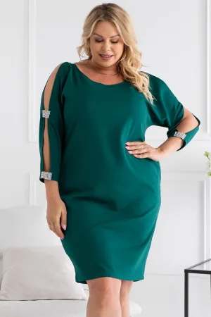 Plus size dress model 191382 Karko