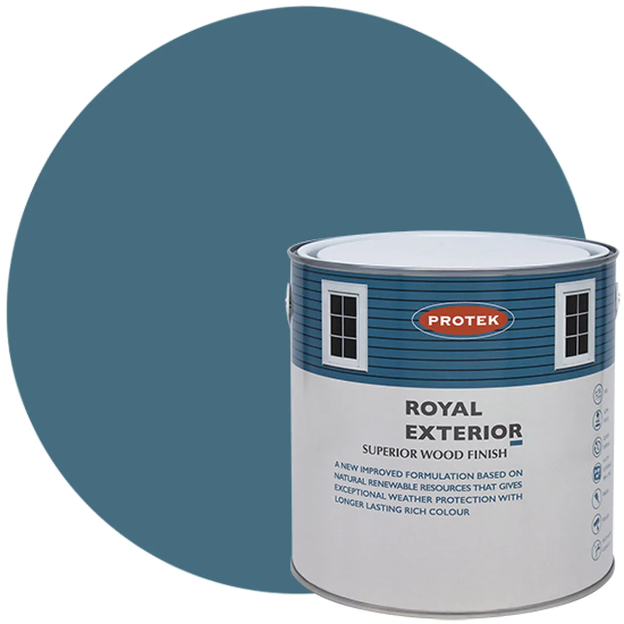 Protek Royal Exterior Finish - Mariner Blue