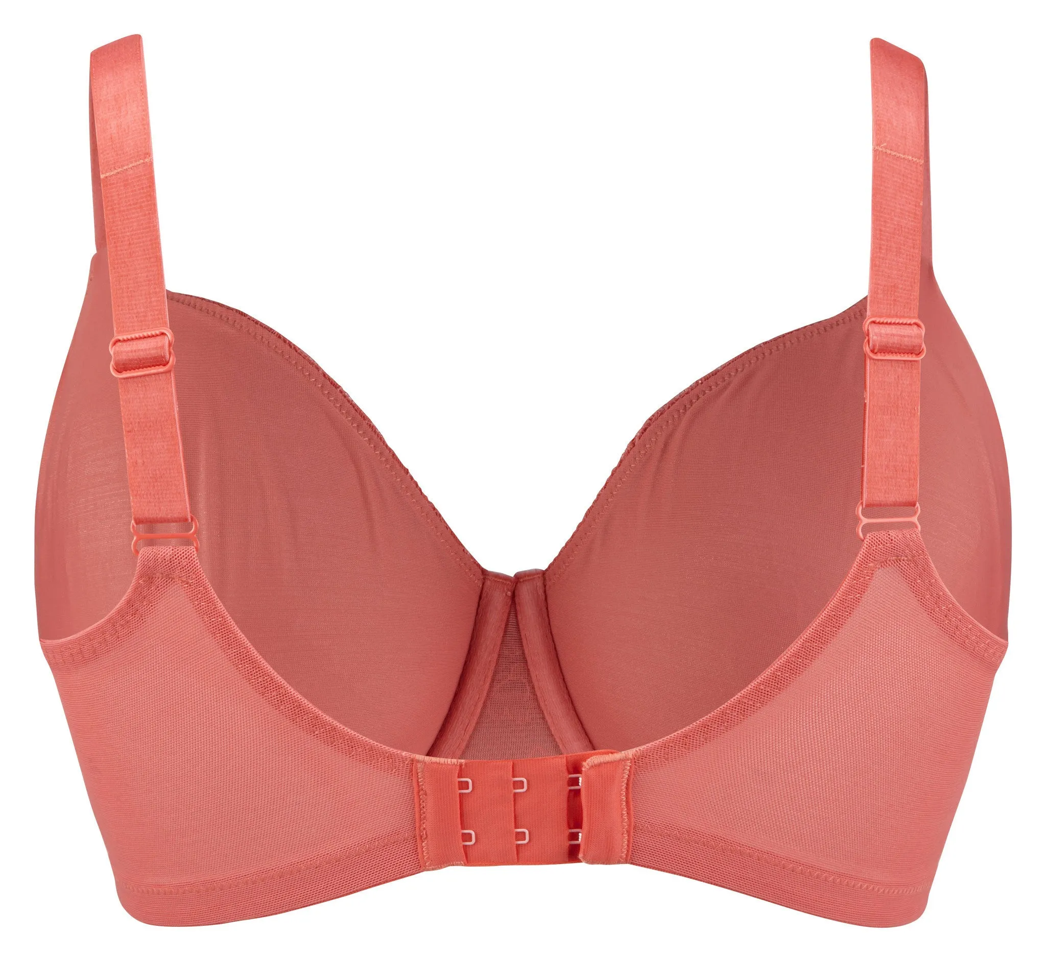 Pure Lace Coral T-Shirt Bra - Sculptresse