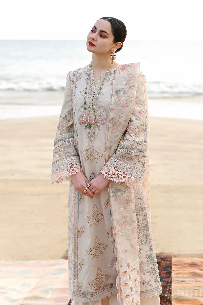 Qalamkar Luxury Lawn Collection 2023 – SP-03  KHANSA