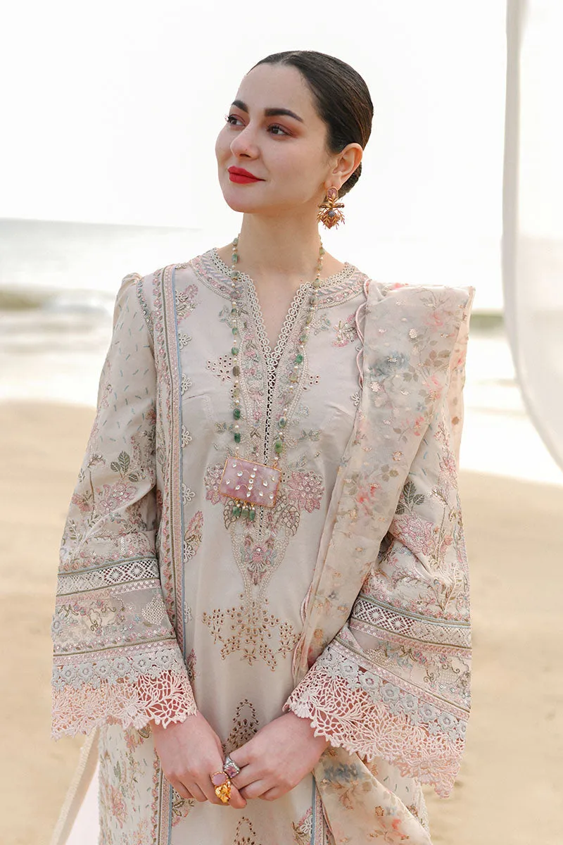 Qalamkar Luxury Lawn Collection 2023 – SP-03  KHANSA