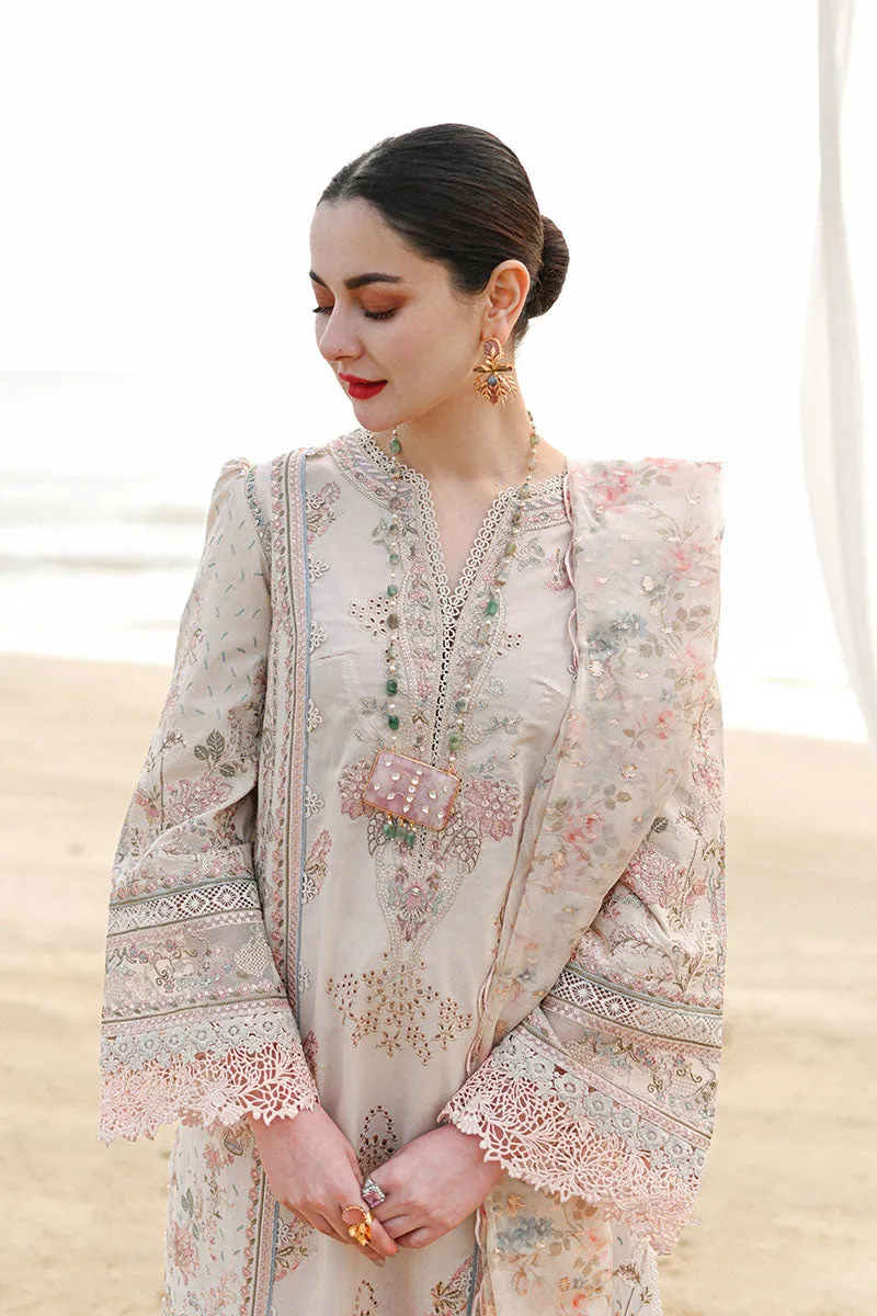 Qalamkar Luxury Lawn Collection 2023 – SP-03  KHANSA