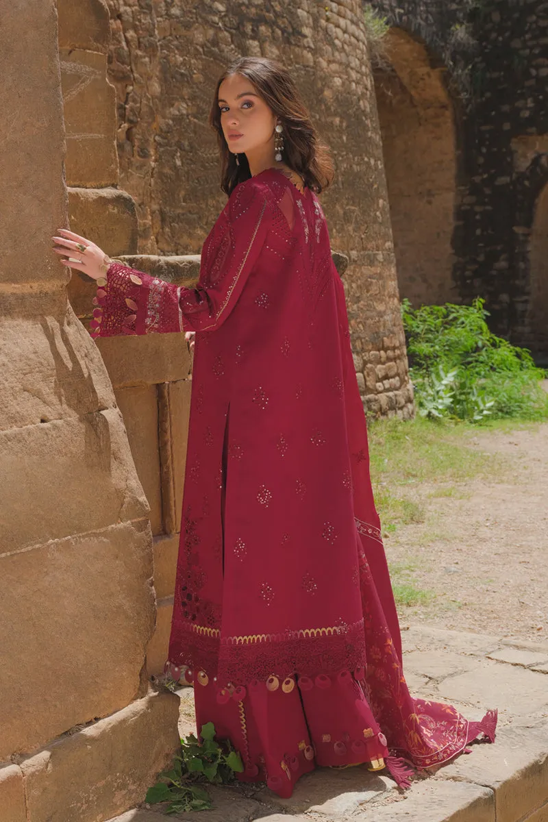 Qalamkar Luxury Lawn Eid Edit – BE-06  RHEA