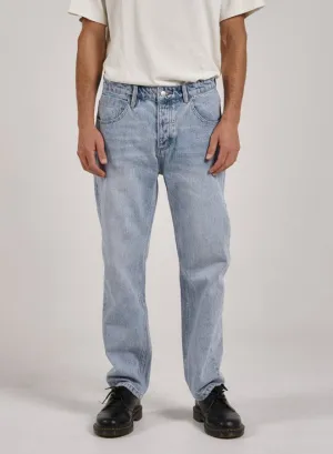 Straight Line Denim Jean - Ash Blue