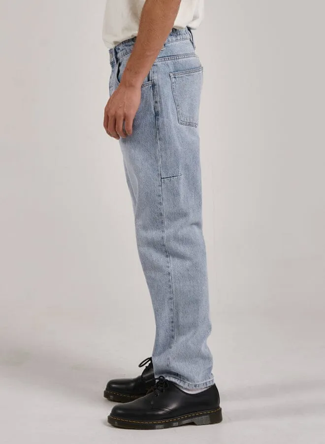 Straight Line Denim Jean - Ash Blue