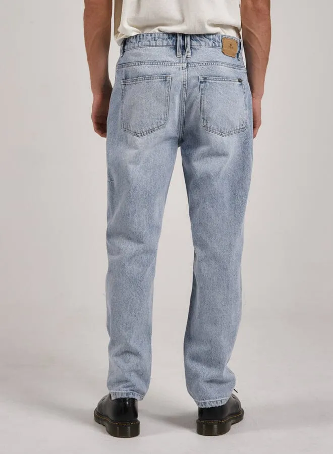 Straight Line Denim Jean - Ash Blue