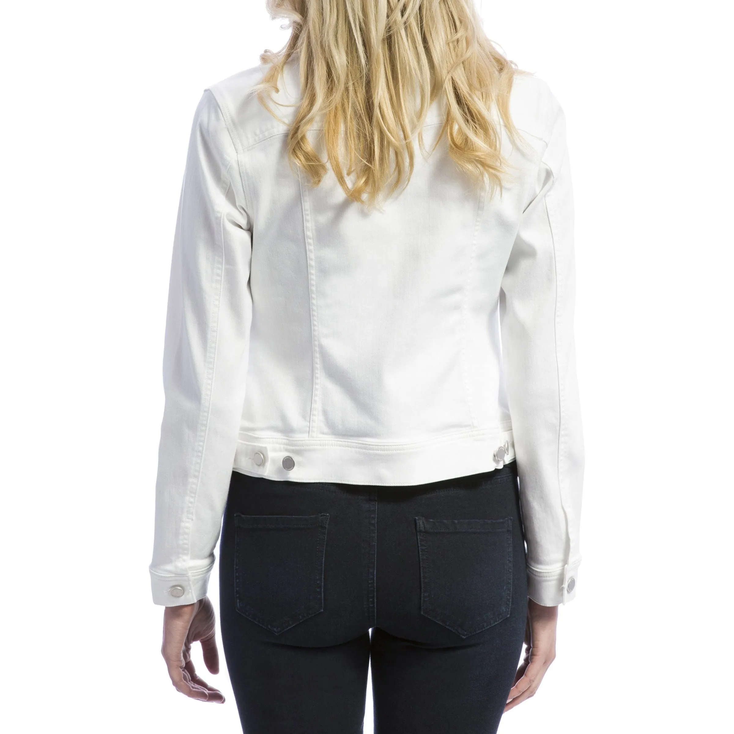 White Classic Denim Jacket