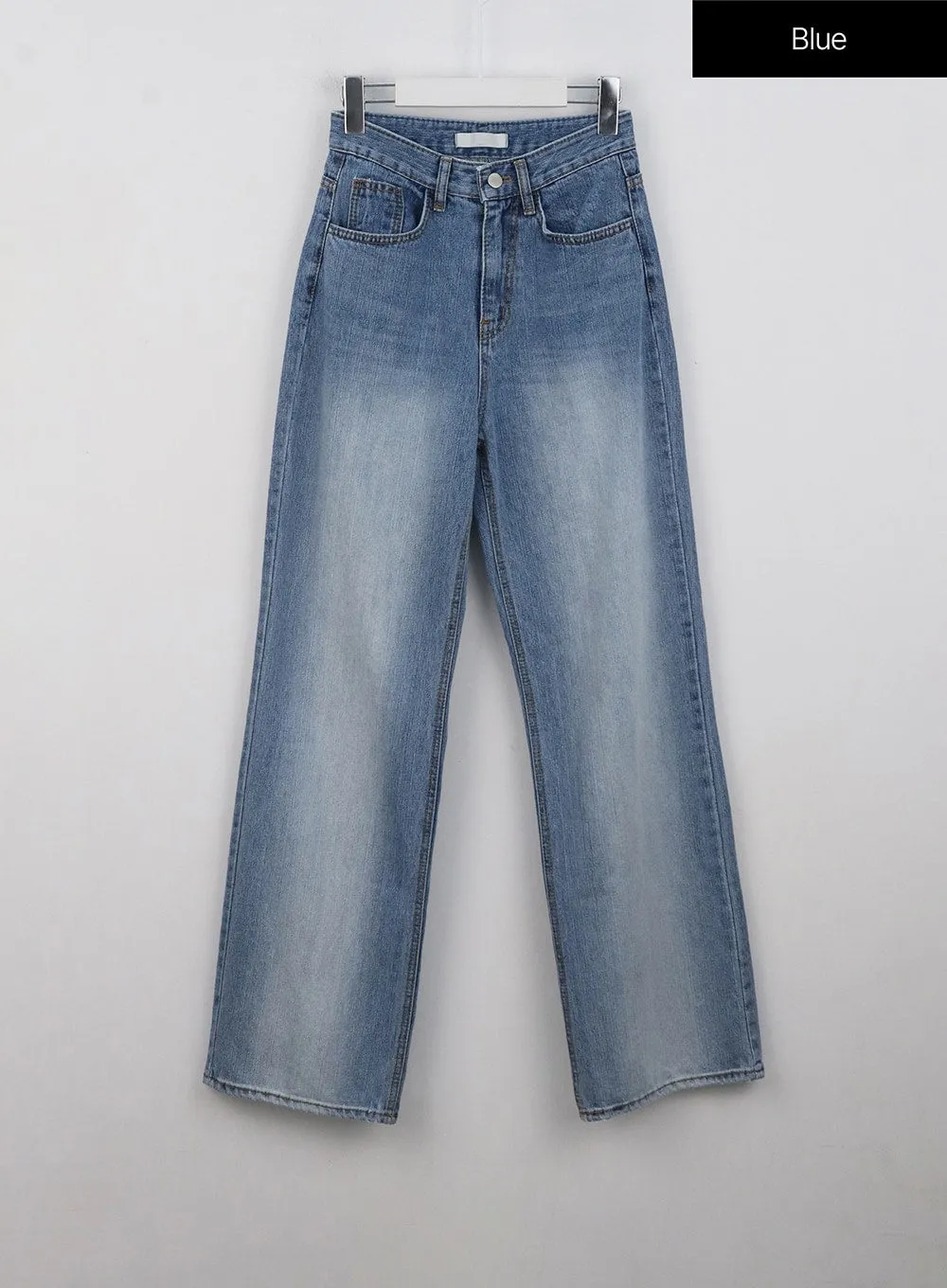 Wide Leg High Waist Jeans OL328